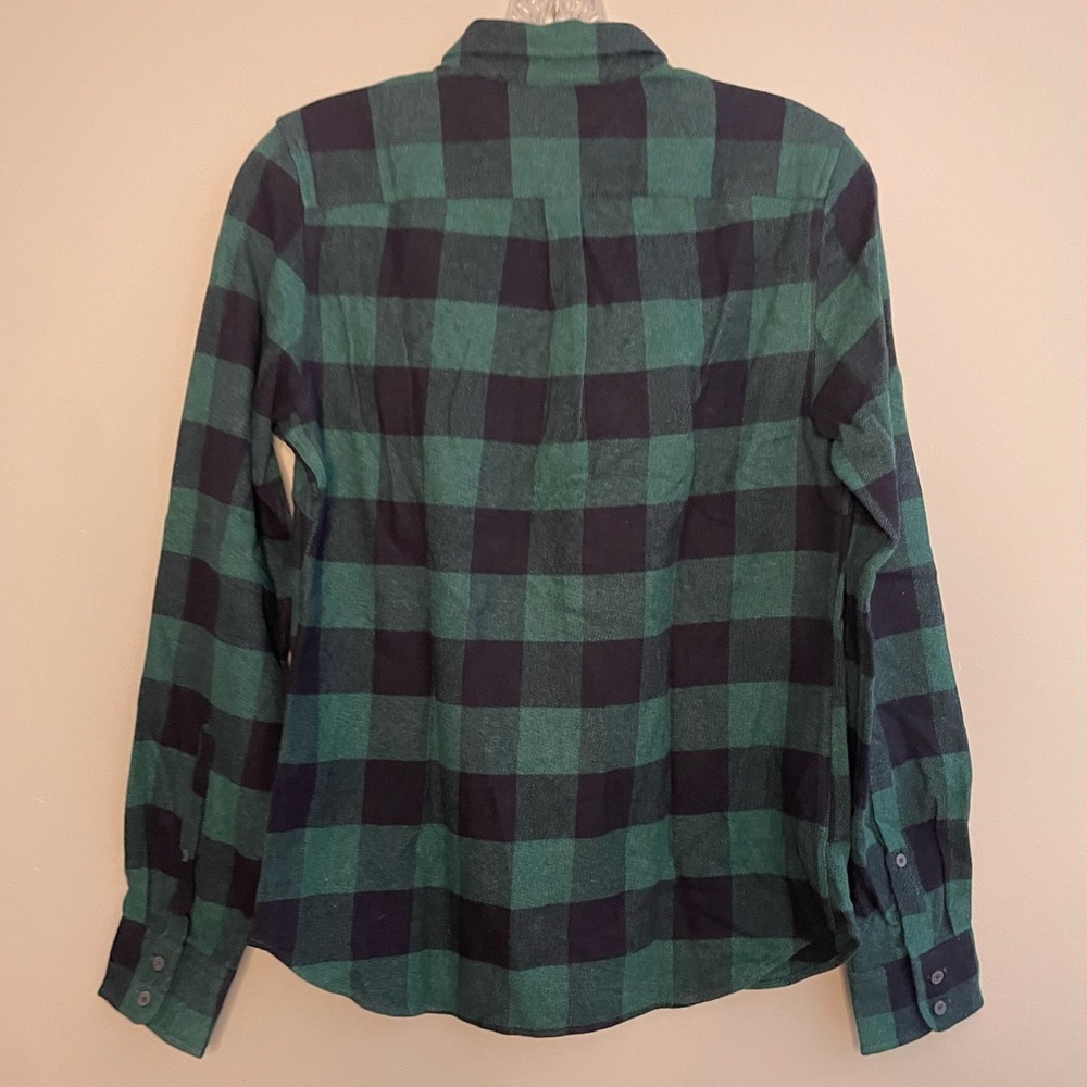 UNTUCKit Women’s Secoli Long Sleeve Plaid Flannel Button Down Shirt Size 4 NWOT - Picture 13 of 16